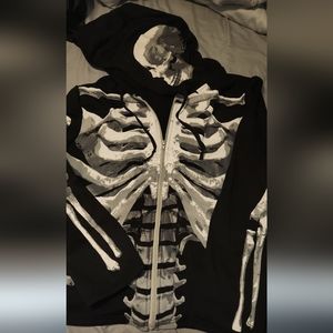 Skeleton Zip up hoodie